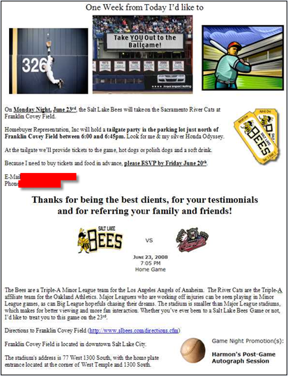 flyer ballgame